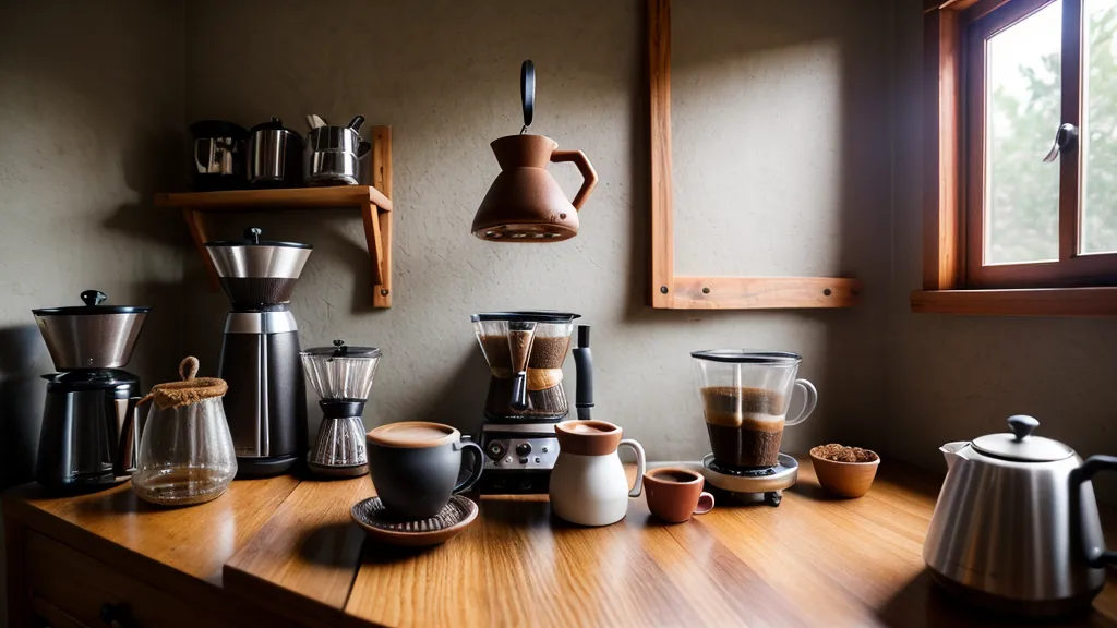 Barista limpiando una jarra en un rinser durante un turno de prueba de formación en café
