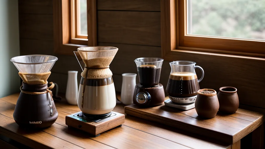 Báscula de precisión pesando café molido para una extracción de espresso.