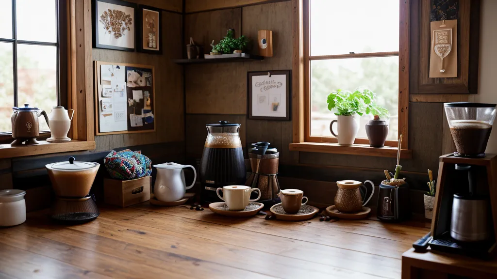 Barista limpiando el cajón de restos de café al cierre del día