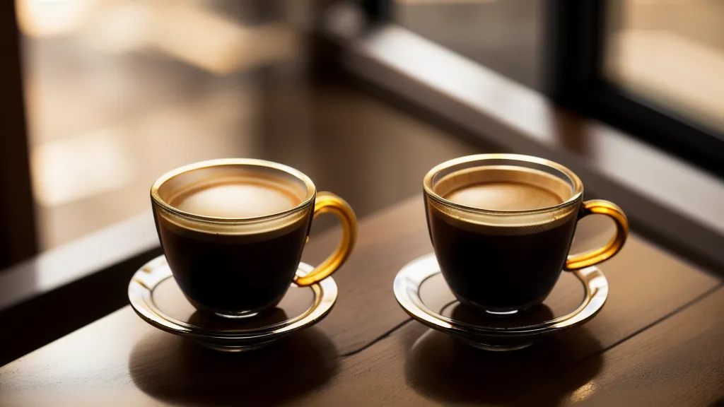 Hilos de café espresso uniéndose en el centro de un portafiltro sin fondo